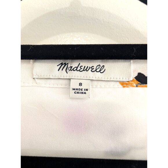 Madewell Daylilly Pintuck Mini Dress in Sweet Blossoms Size S Coquette Garden - Picture 11 of 11